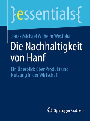 cover image of Die Nachhaltigkeit von Hanf